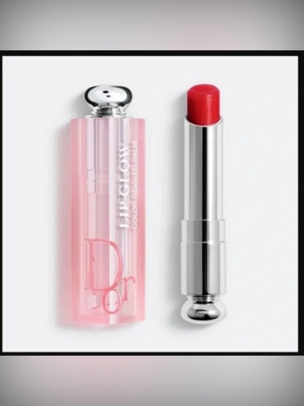DIOR Addict Lip Glow & Color Reviving Lip Balm 031 Strawberry NWOB